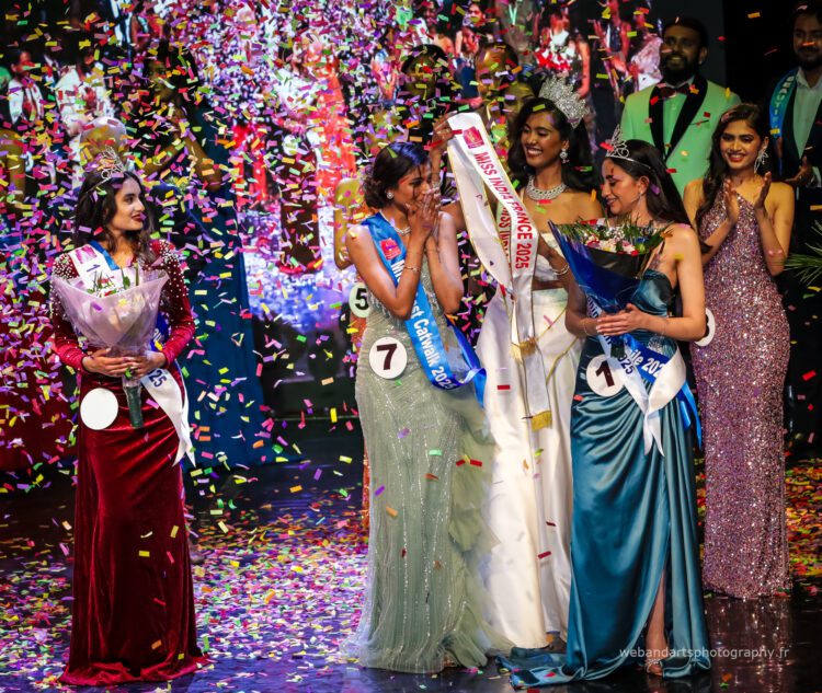 Miss India France Winner